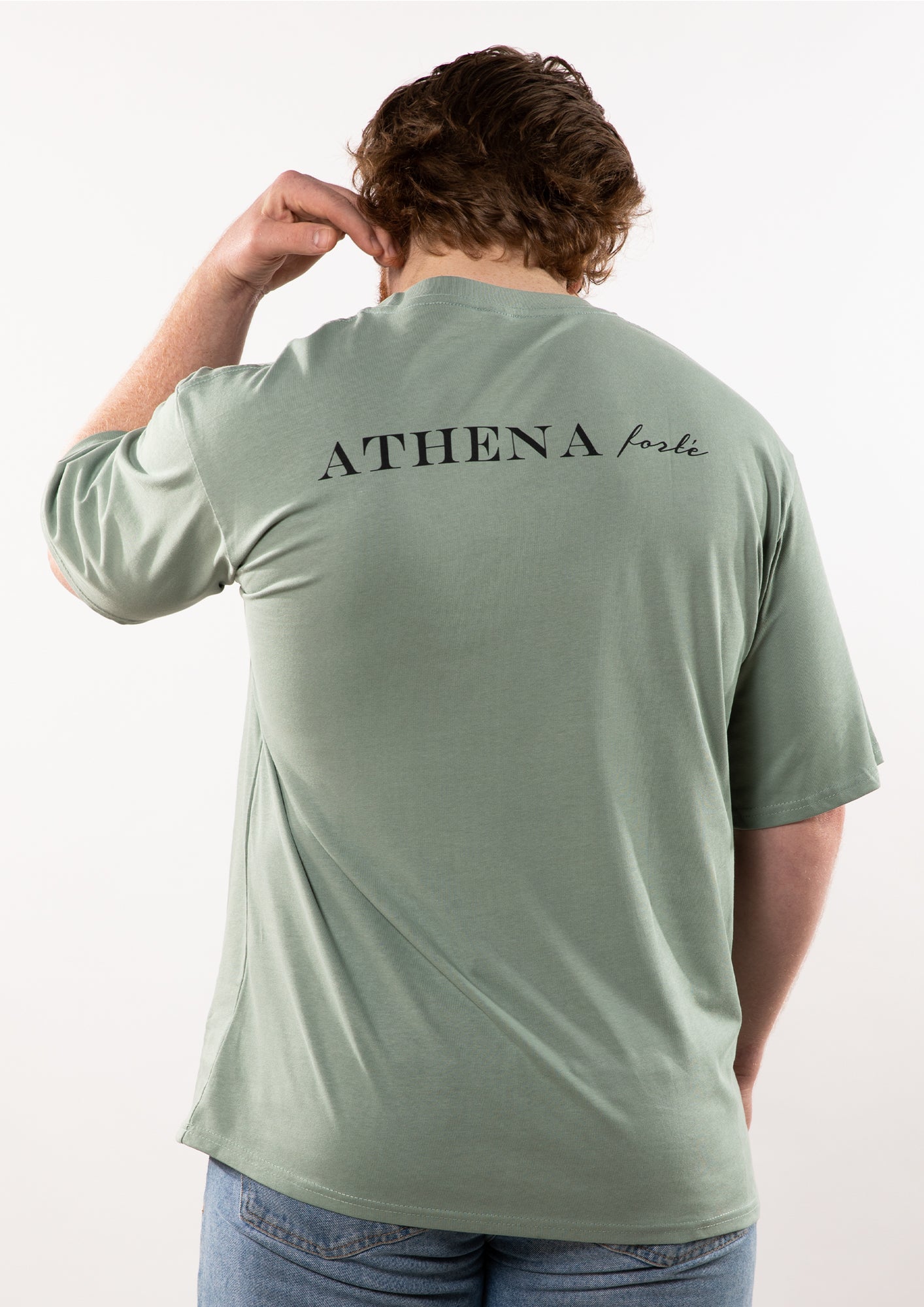 Unisex Oversized Sea Green T-Shirt