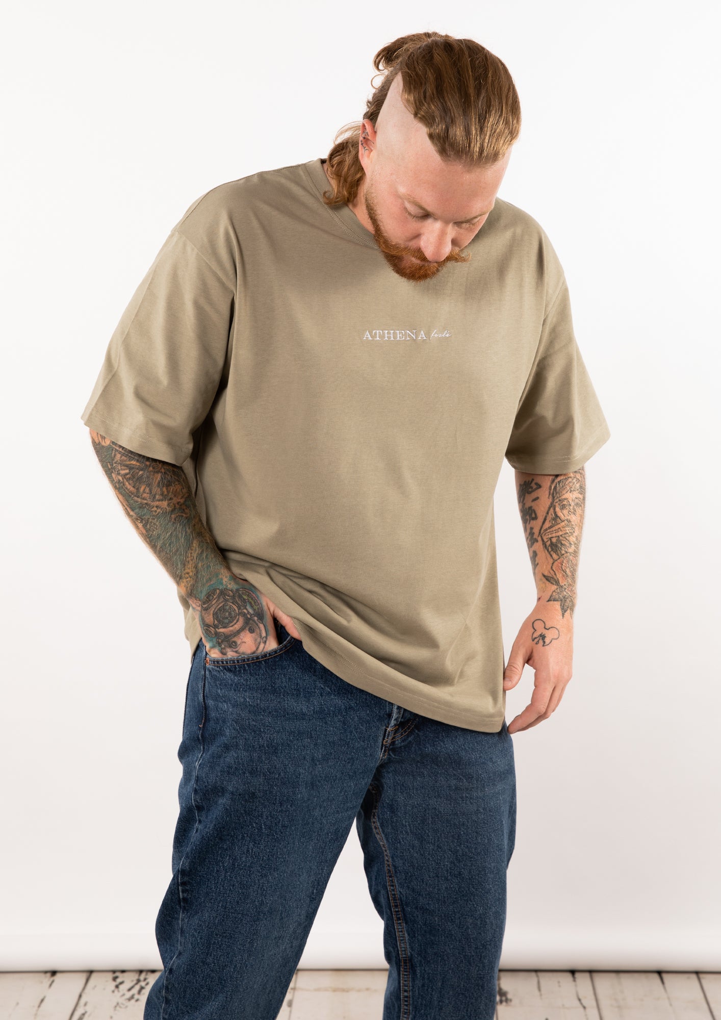 Unisex Oversized Sage T-Shirt