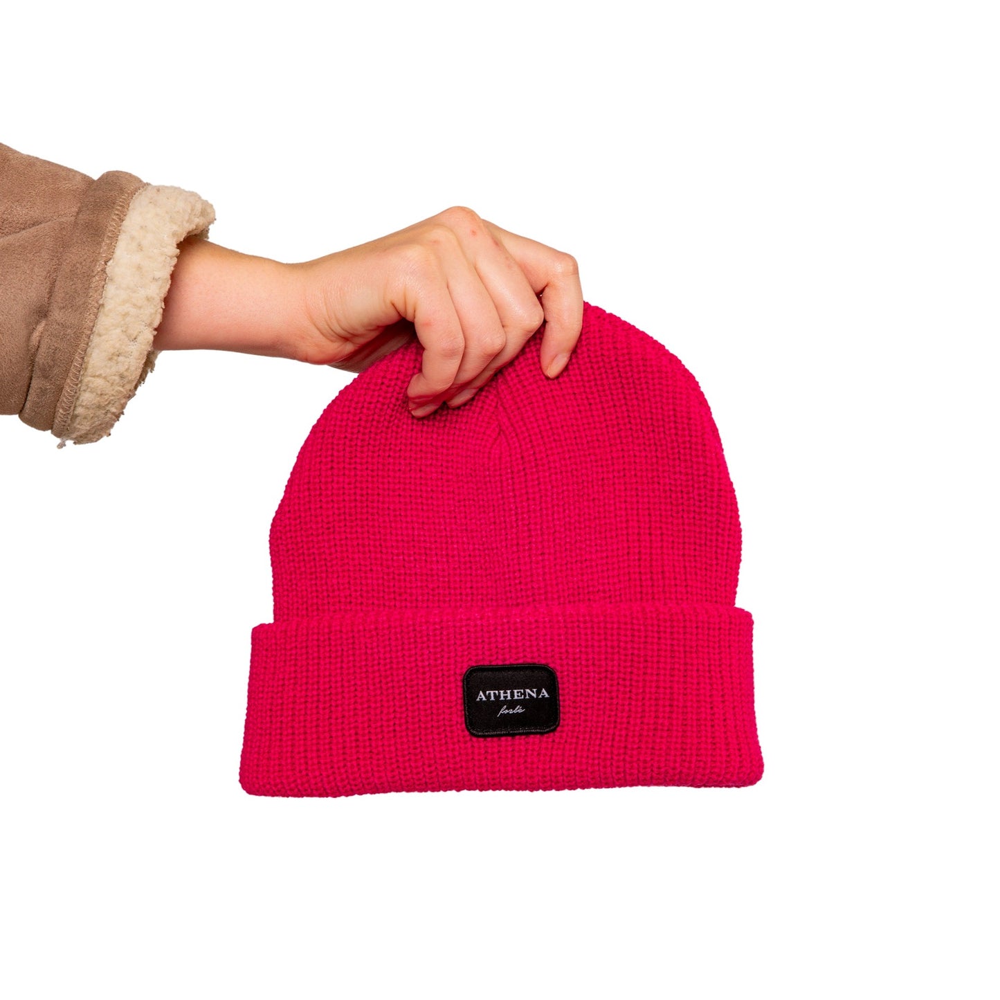 Beanie Hat - Raspberry