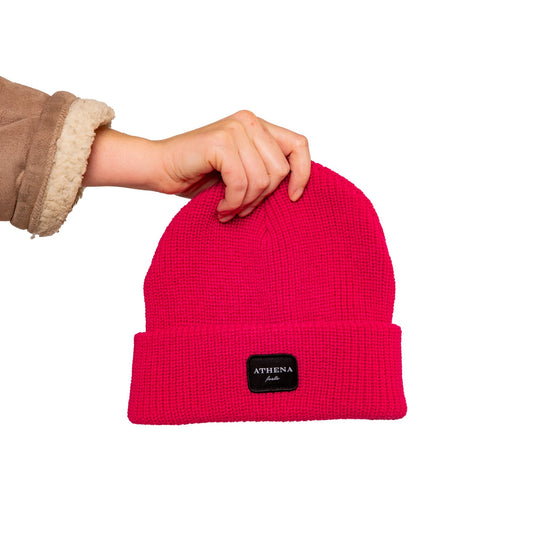 Beanie Hat - Raspberry