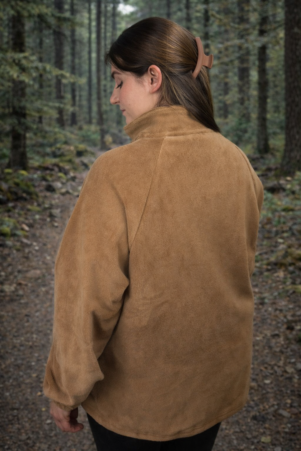 Teddy Quarter Zip Fleece