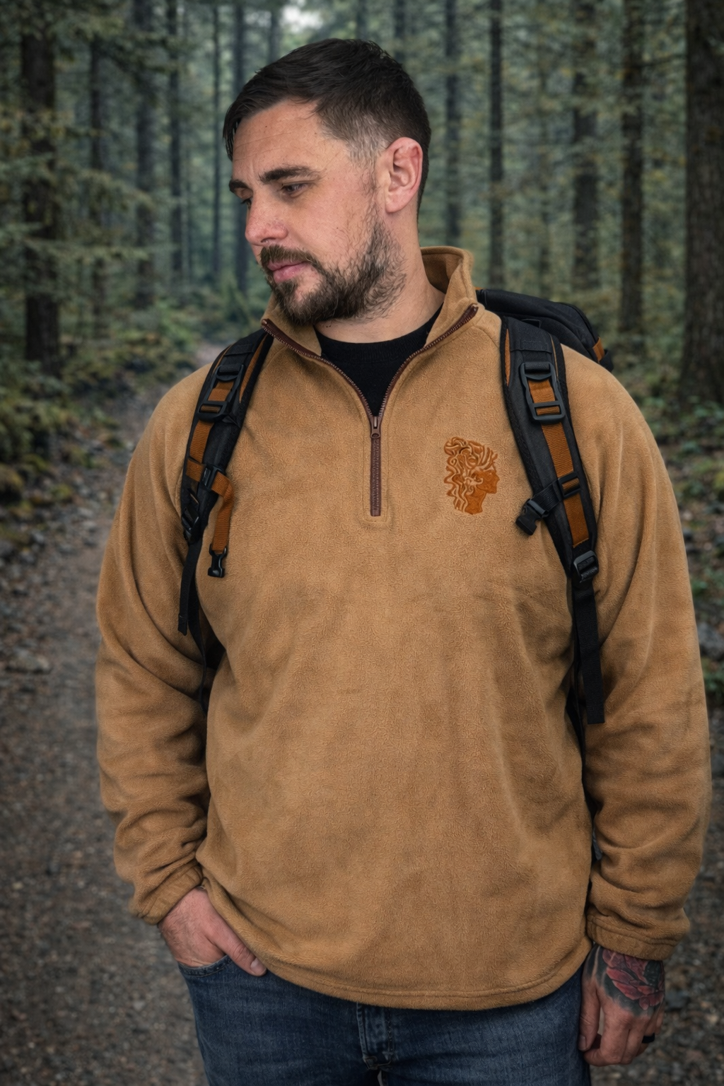 Teddy Quarter Zip Fleece